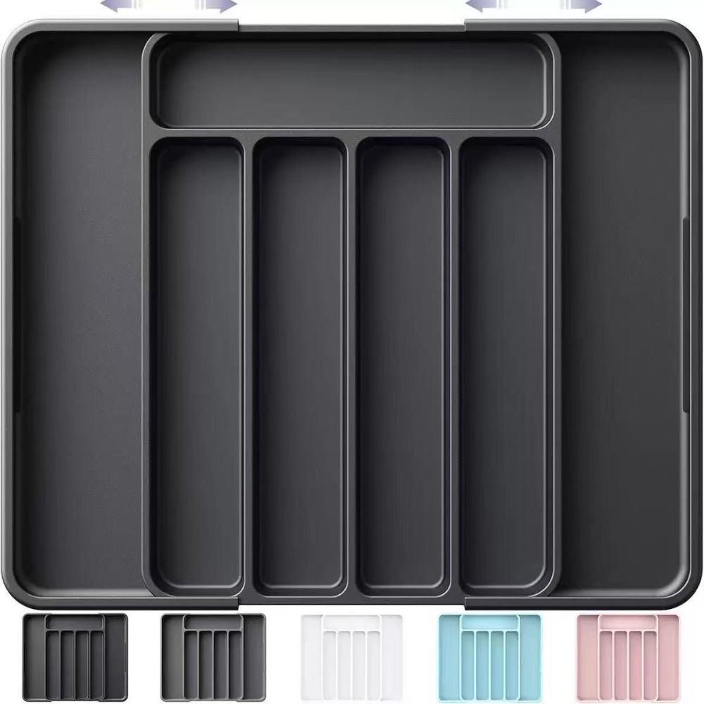 Kitchen Zo - Adjustable Cutlery Drawer Organizer Expandable Save