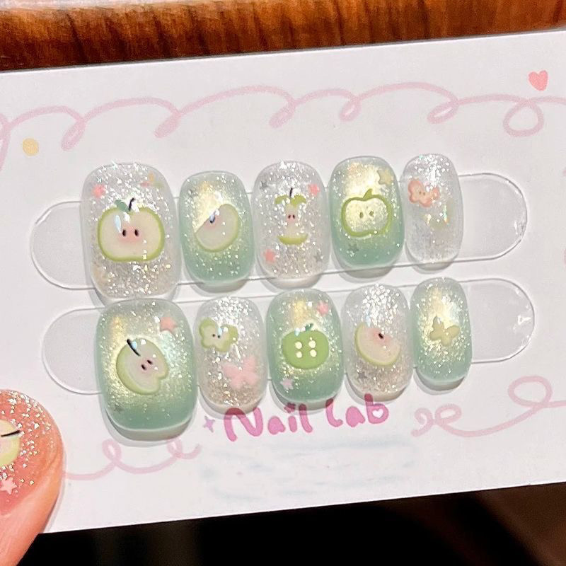 Decorating Tip Set - 10pcs Handmade Cute Fake Nail Tip