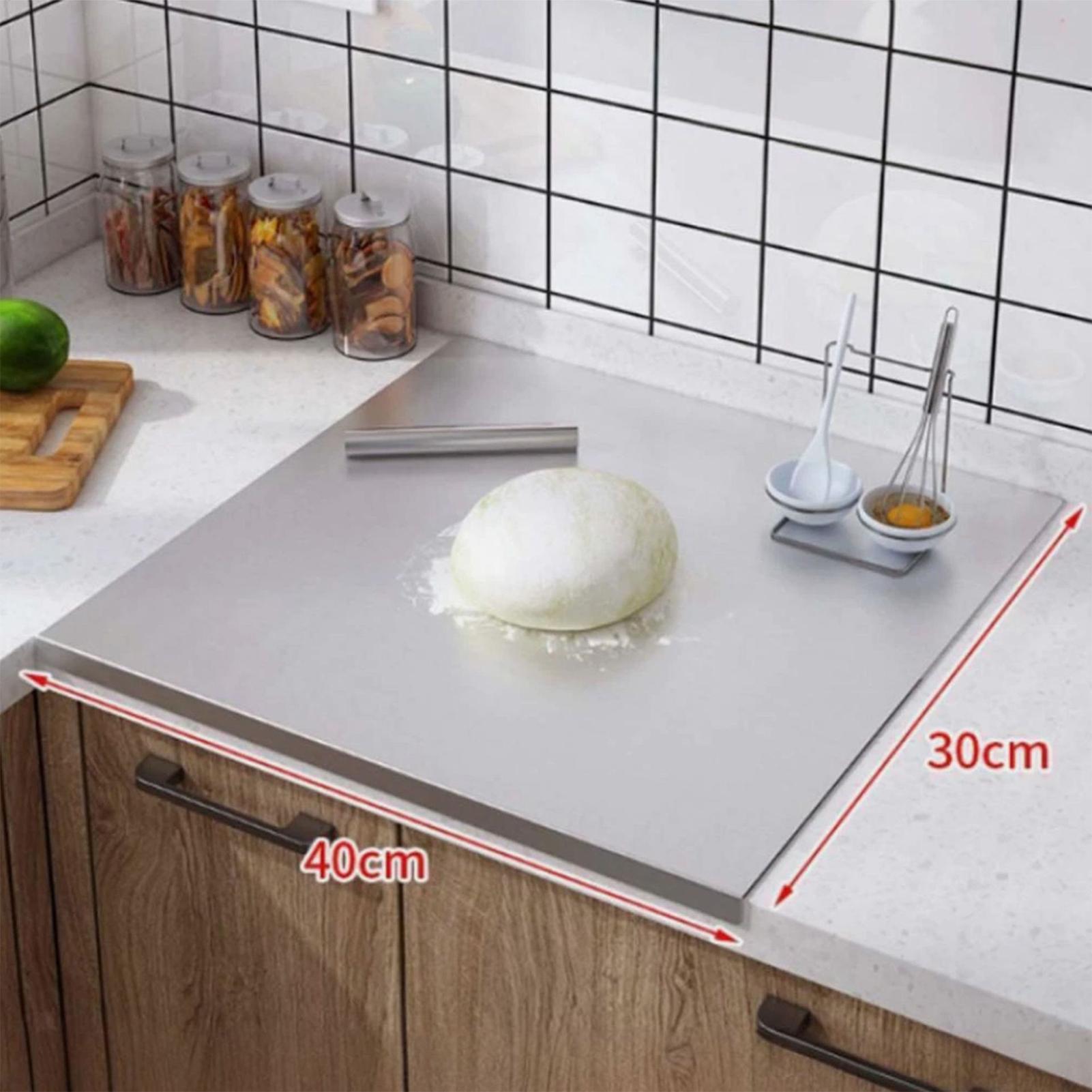 Kitchen Tools In Baking - Stainless Steel Cutting Board Nonstick Double-Sided