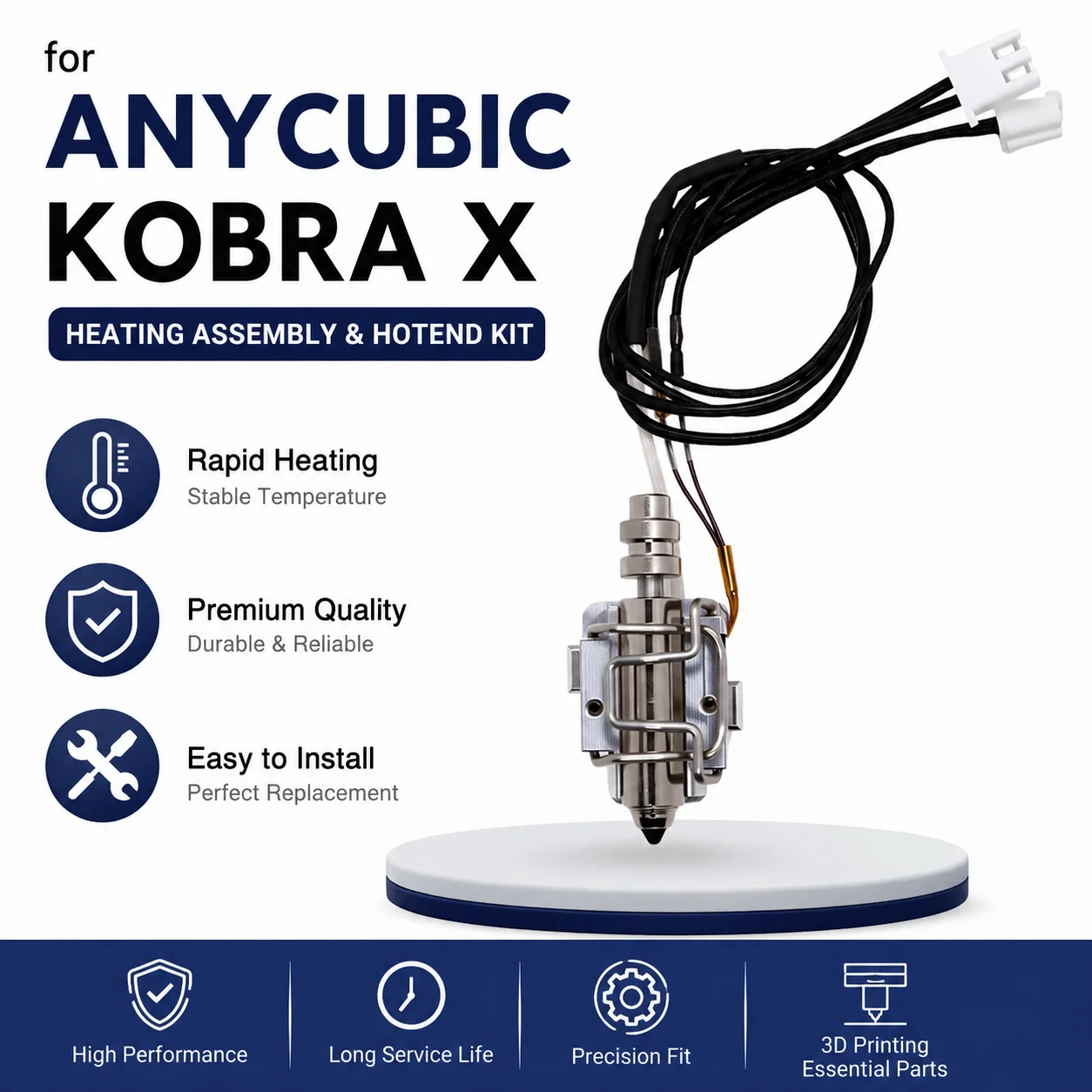 Pastry Brush Silicone - Anycubic Kobra X Hotend Nozzle Kit