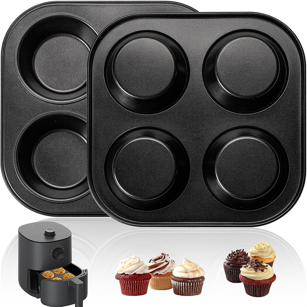 Muffin Tin Nonstick - Air Fryer Muffin Pan,Non-Stick Small Oven