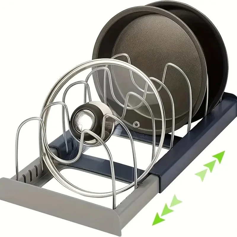 Kitchen Zo - Expandable Stainless Steel Storage Rack Kitchen