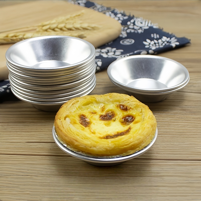 Muffin Tin Nonstick - 25Pcs Egg Tart Aluminum Cupcake Cookie