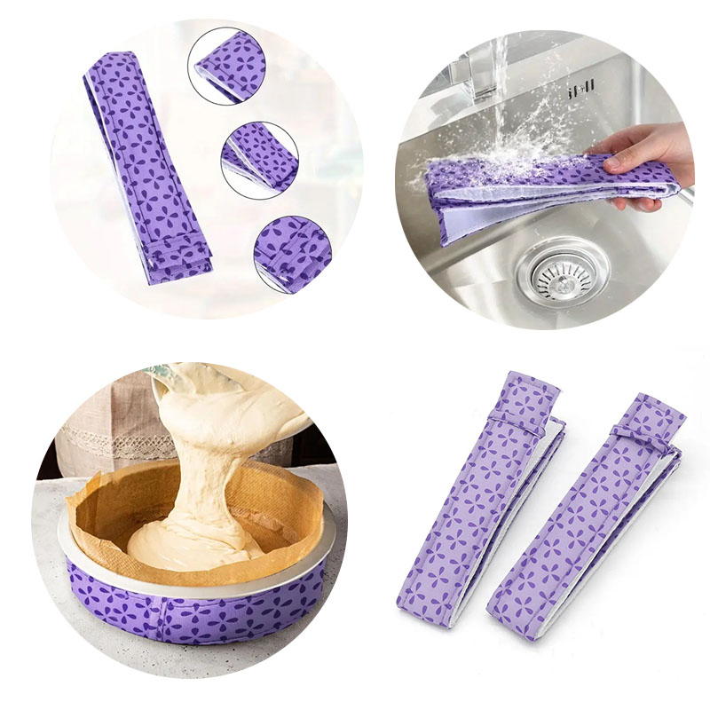 Kitchen And Baking Tools - Professional Bake Strip for Cake Pans