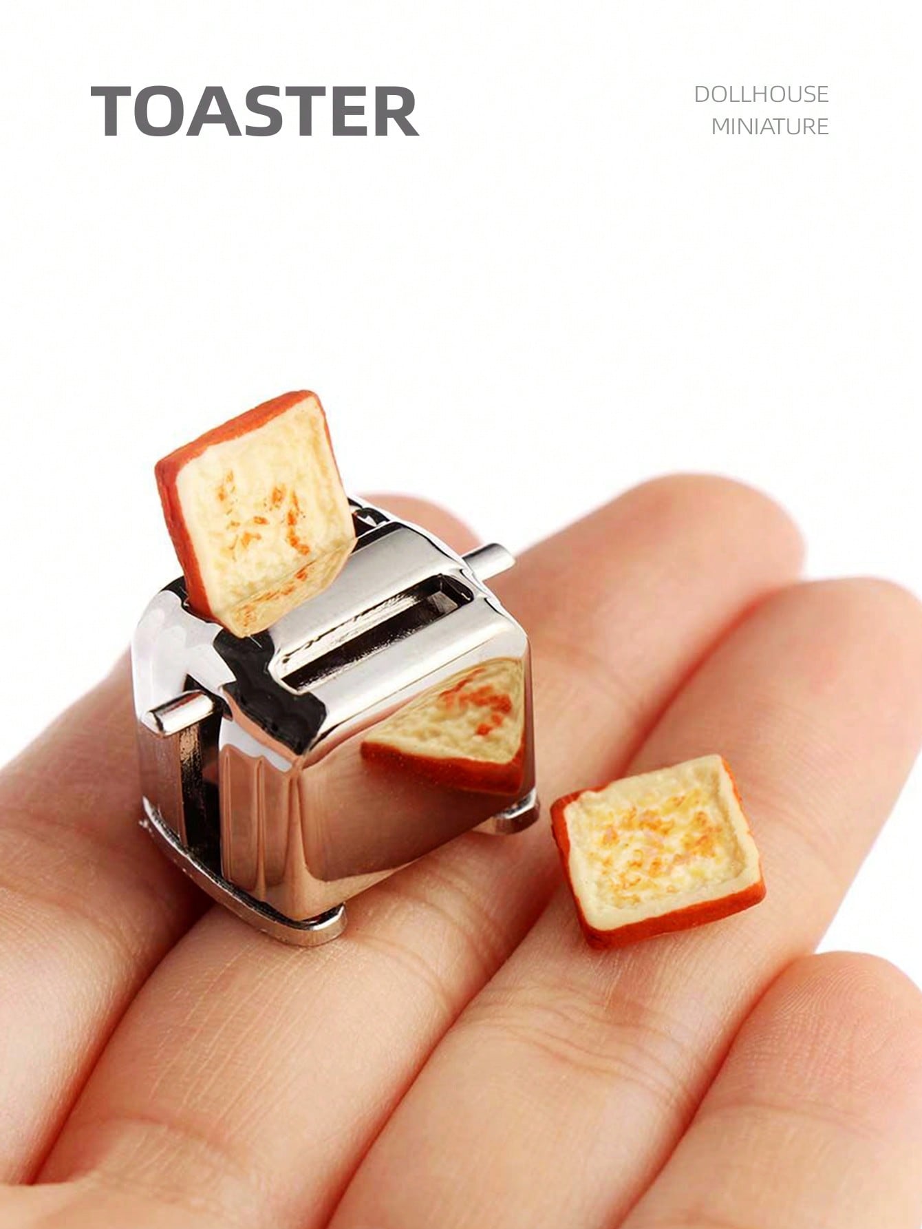 1:12 Dollhouse Miniature Toast - Kitchen Baking Storage 评论和价格