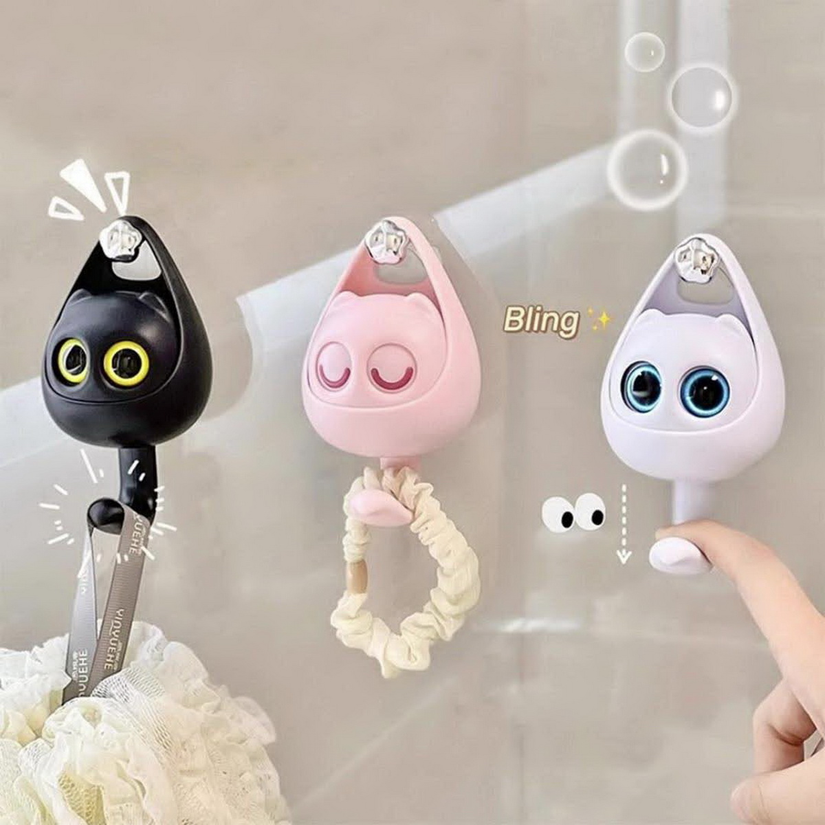 Creative Cartoon Blink Cat Hoo - Kitchen Zo 评论和价格