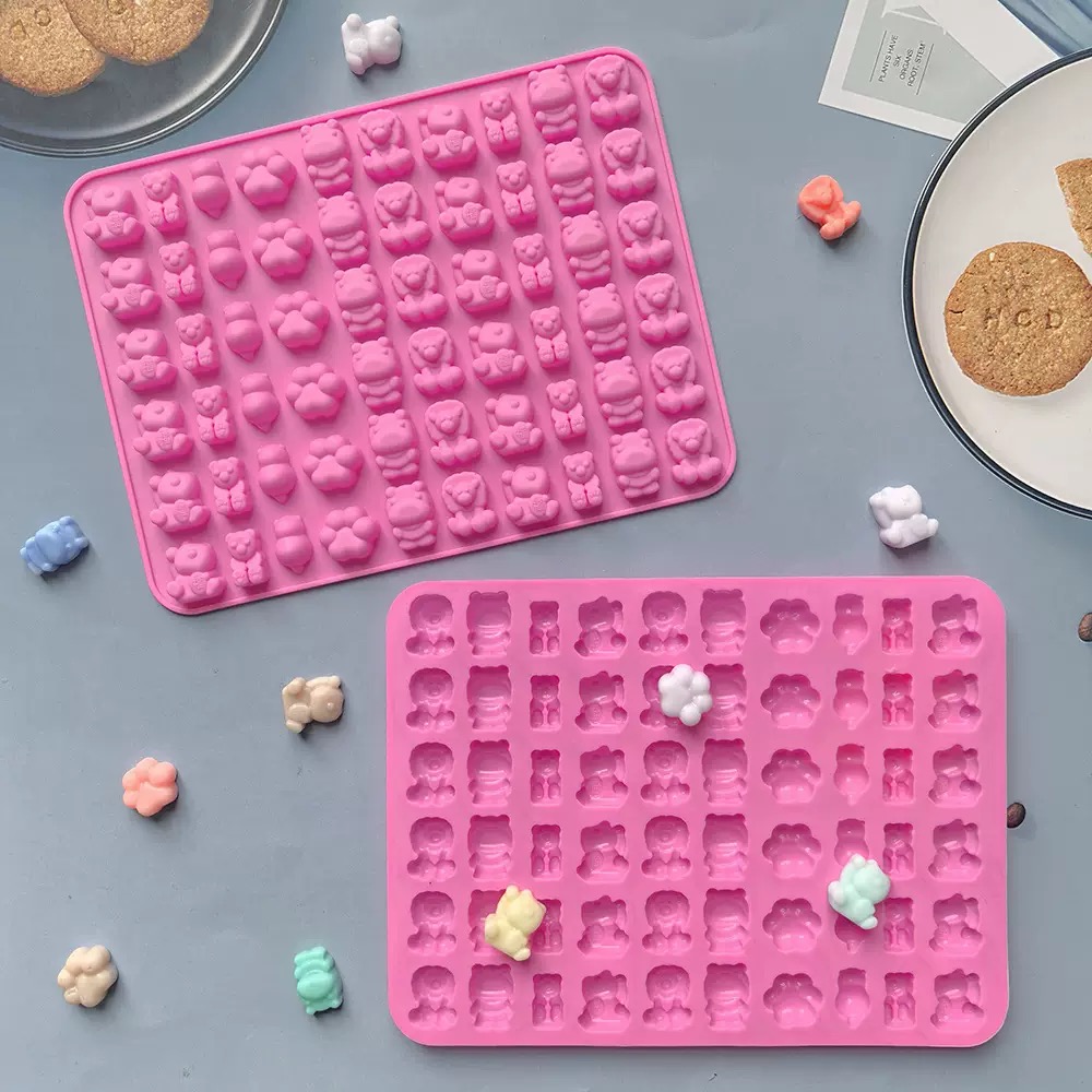 7Pcs Candy Silicone Moulds wit - Kitchen And Baking Tools 评论和价格