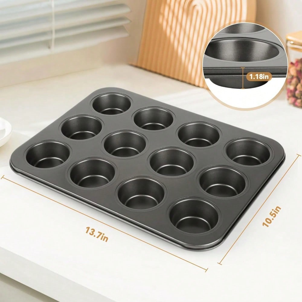 2 Pack Muffin Pan With 100 Cup - Muffin Tin Nonstick 评论和价格