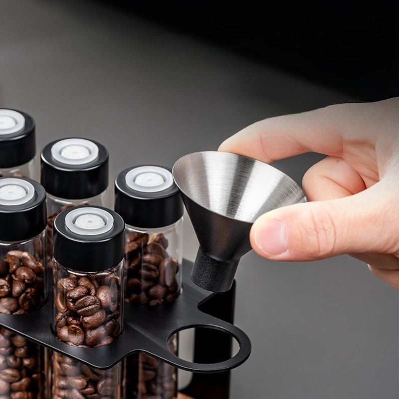 JUSTINLAU Glass Coffee Bean St - Kitchen Zo 评论和价格