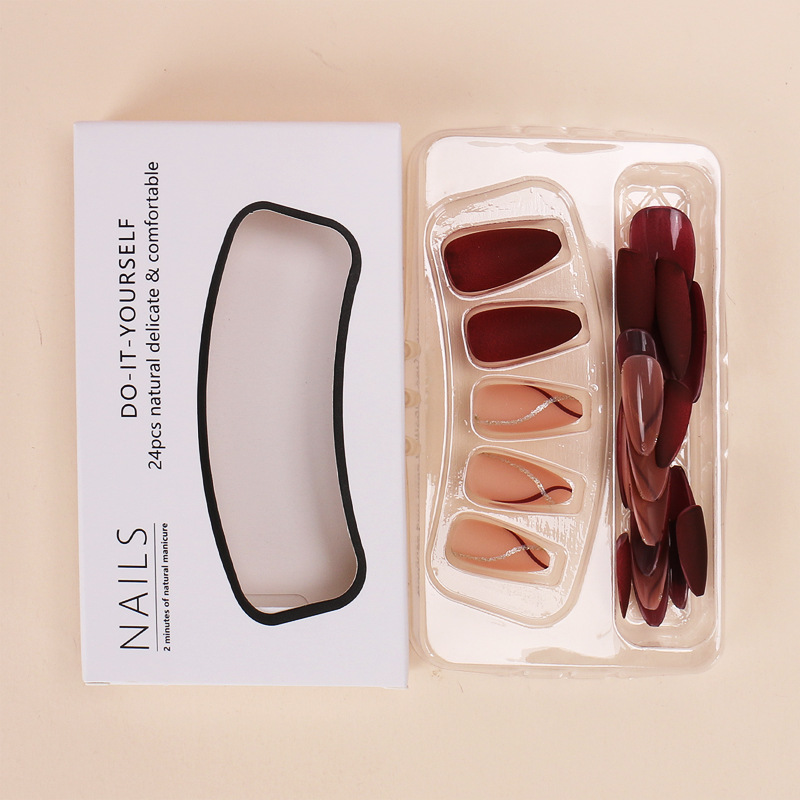 24pcs Mid-Length Almond Gold S - Decorating Tip Set 评论和价格