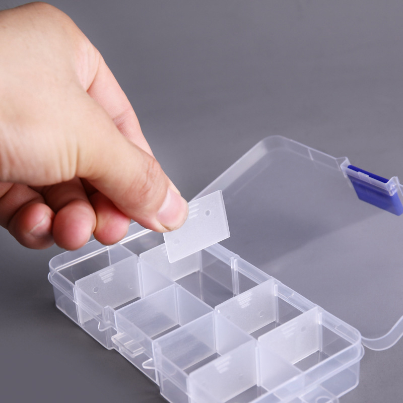 10 Grids Nails Art organizer b - Decorating Tip Set 评论和价格