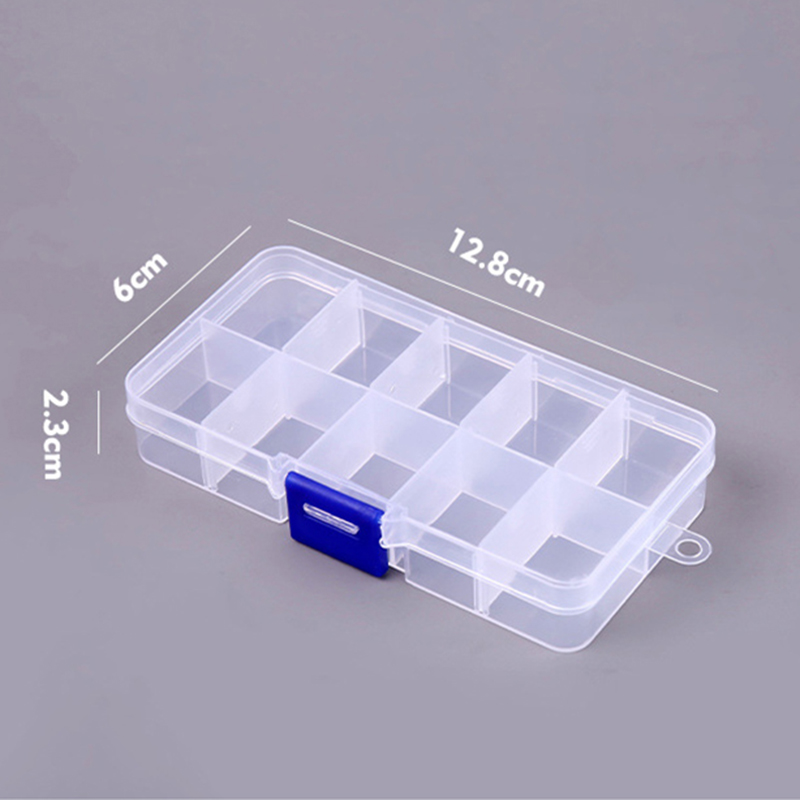 10 Grids Nails Art organizer b - Decorating Tip Set 评论和价格