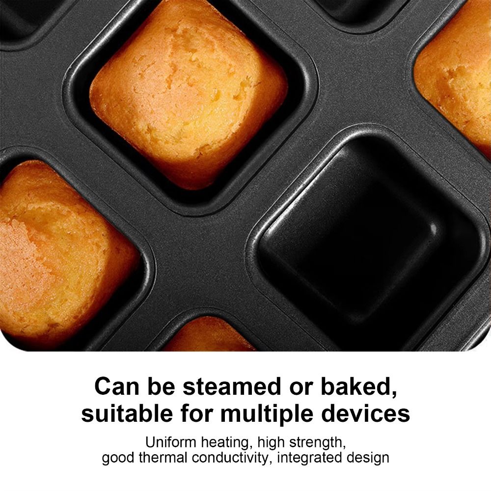 12 Cavity Square Muffin Tin Co - Muffin Tin Nonstick 评论和价格