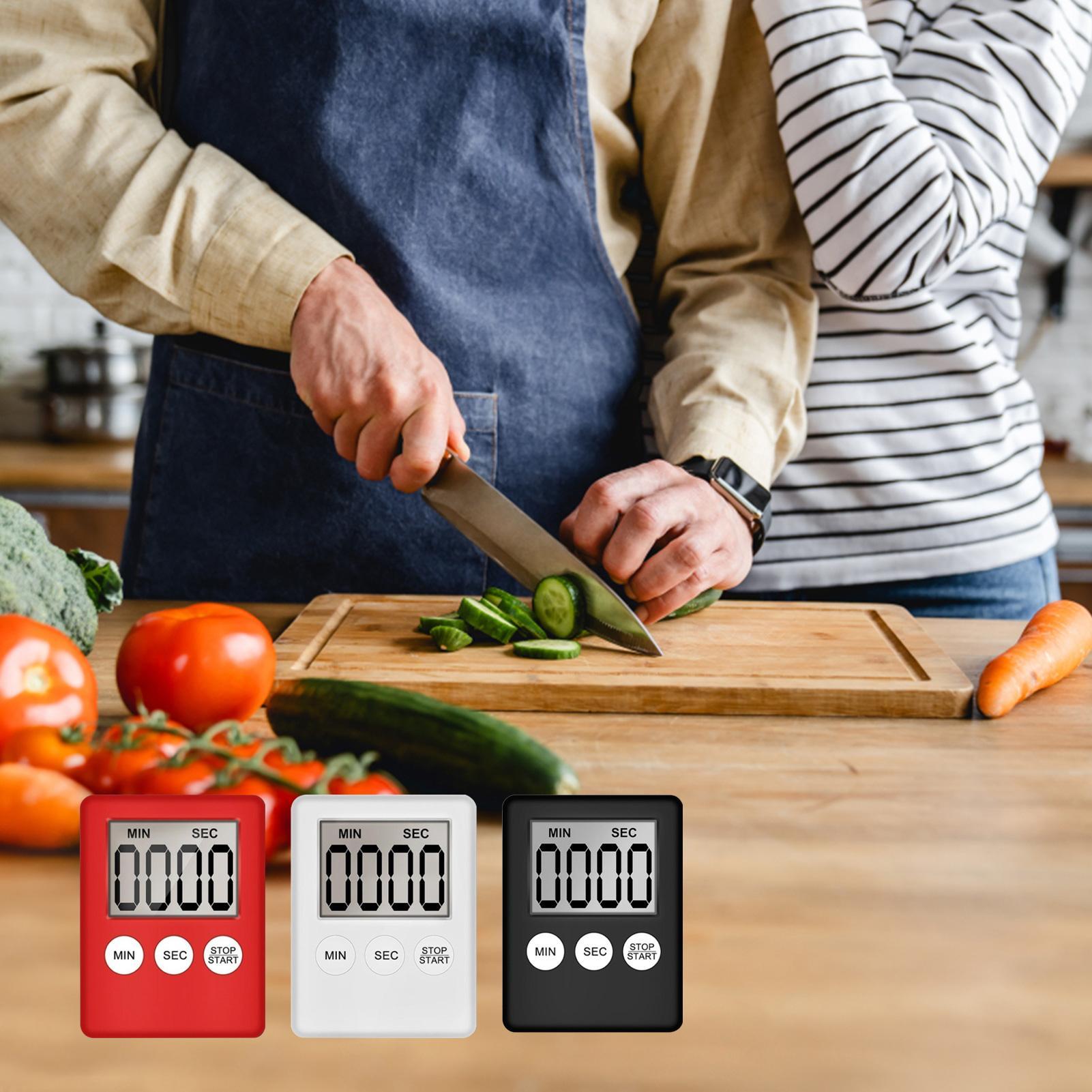 1pc Magnetic Kitchen Timer Dig - Baking Kitchen Hourly 评论和价格