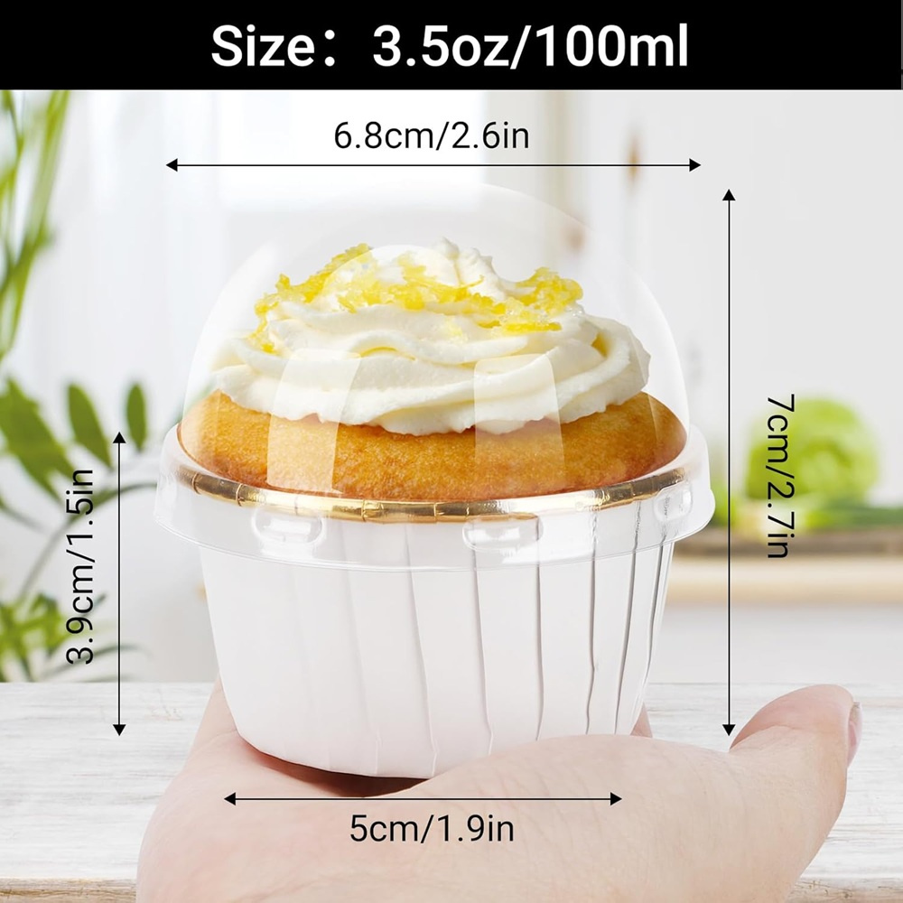 50 pcs Muffins Cup Paper Cupca - Kitchen And Baking Tools 评论和价格