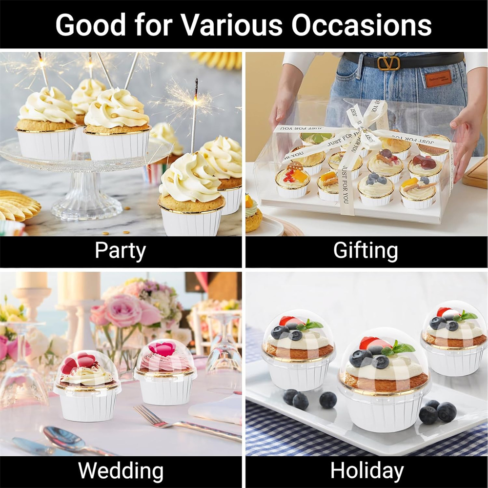 50 pcs Muffins Cup Paper Cupca - Kitchen And Baking Tools 评论和价格