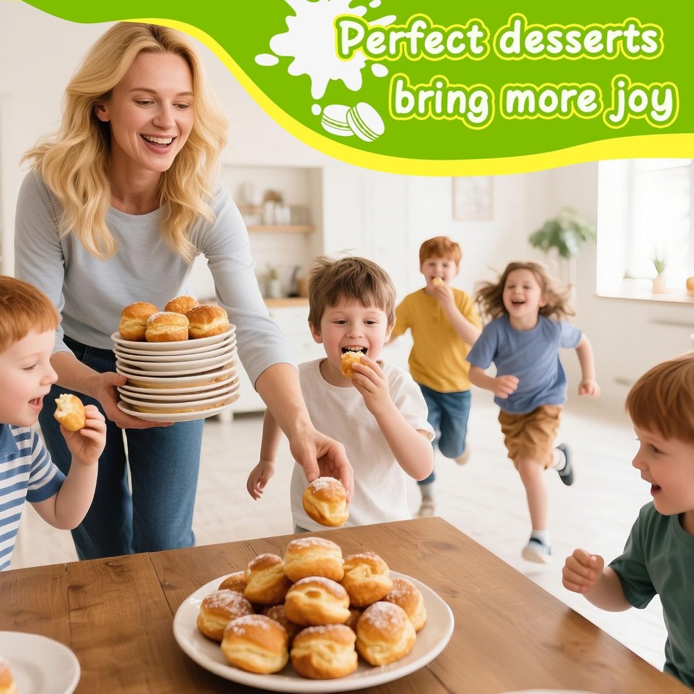 Long Cream Puff Piping Tips Se - Decorating Tip Set 评论和价格
