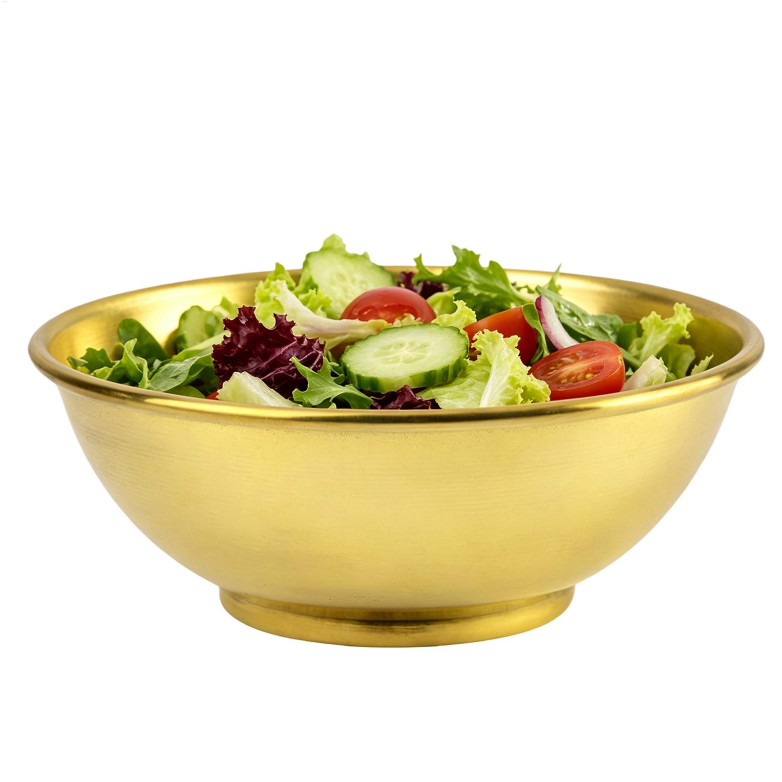 Copper Bowl Large Mixing Salad - Kitchen Baking Storage 评论和价格