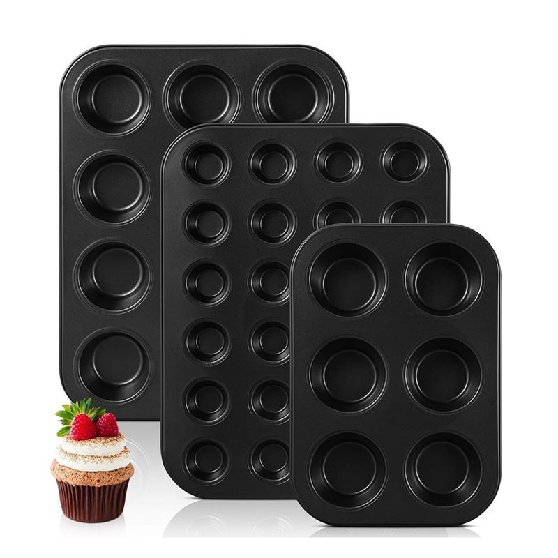 Must Have 3 Pack Nonstick Muff - Muffin Tin Nonstick 评论和价格