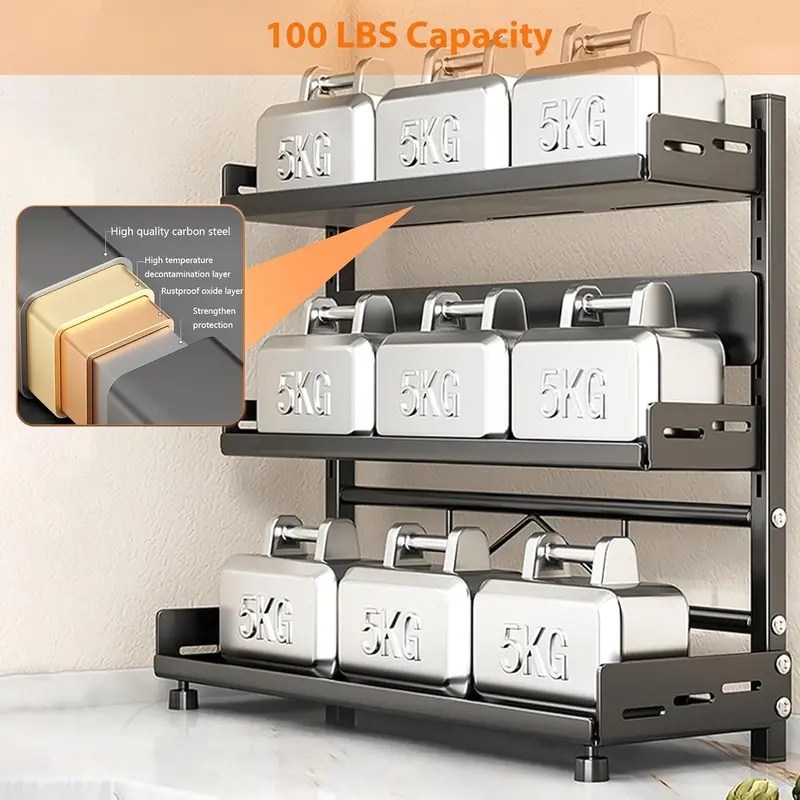 3 Tier Spice Storage Rack for  - Kitchen Zo 评论和价格