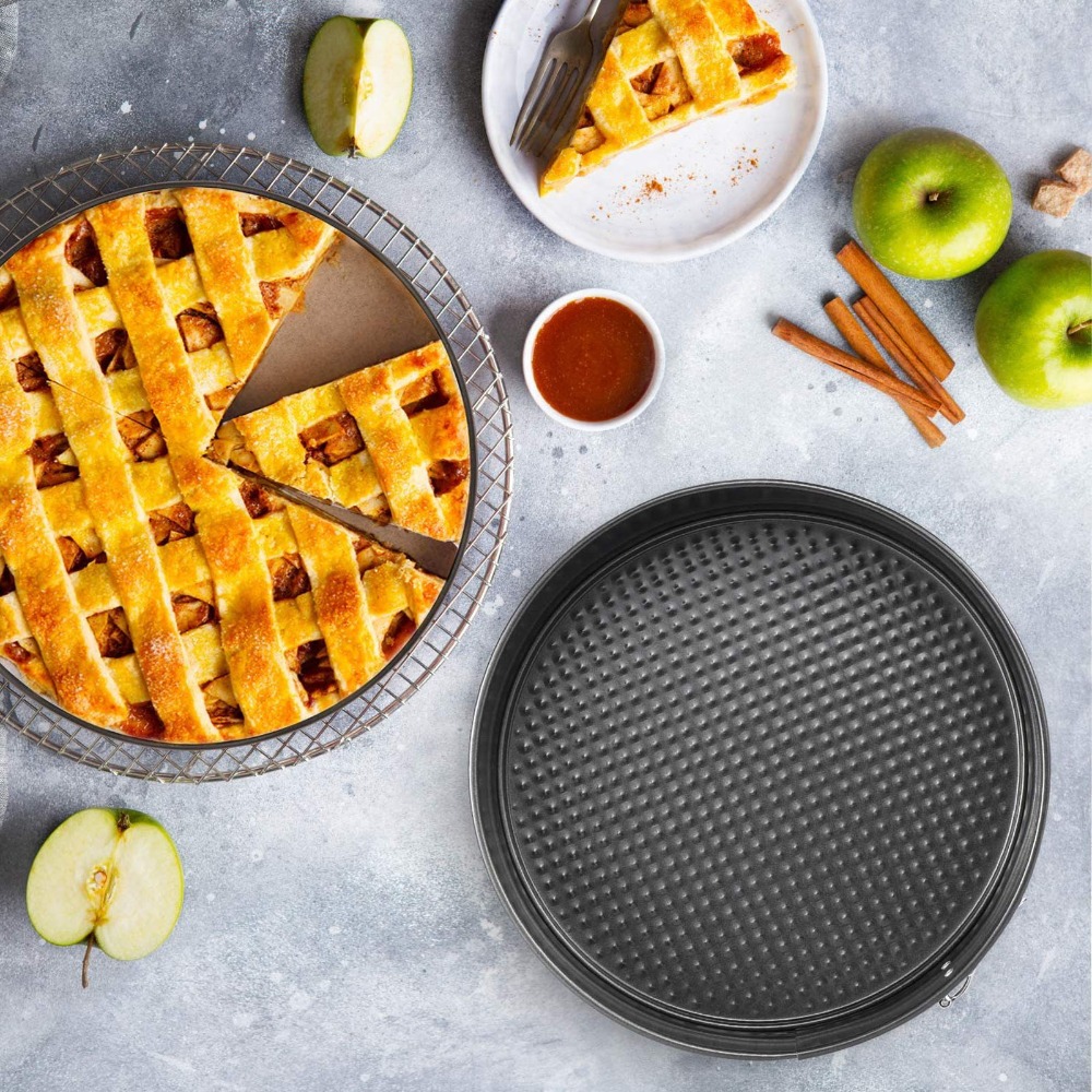 3pcs Carbon Steel Cake Pan Set - Springform Pan Set 评论和价格