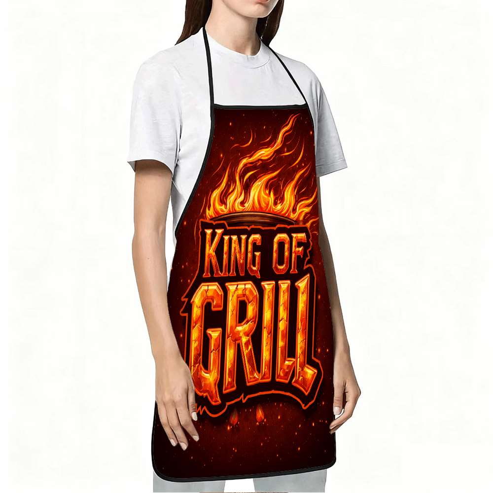 1 Piece of Bbq King Apron, Bbq - Baking Kitchen Design Ideas 评论和价格