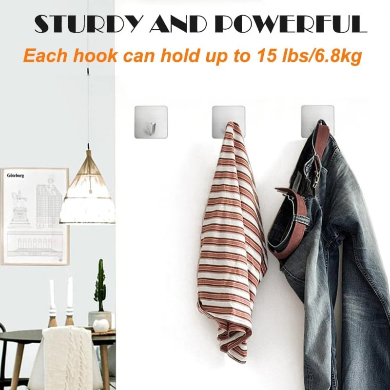 4Pcs No Drill Self Adhesive St - Kitchen Zo 评论和价格