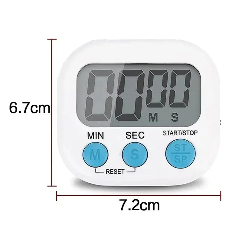 Mini Digital Kitchen Timer Big - Baking Kitchen Hourly 评论和价格