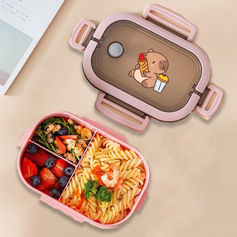 Capybara Bento Lunch Box Anime - Kitchen Baking Storage 评论和价格