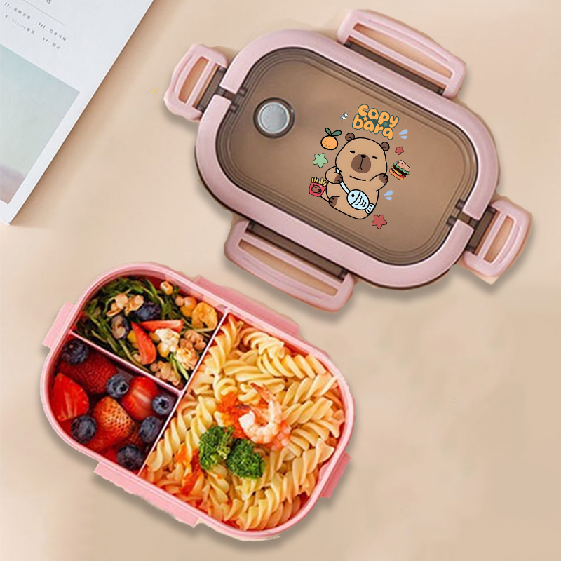 Capybara Bento Lunch Box Anime - Kitchen Baking Storage 评论和价格