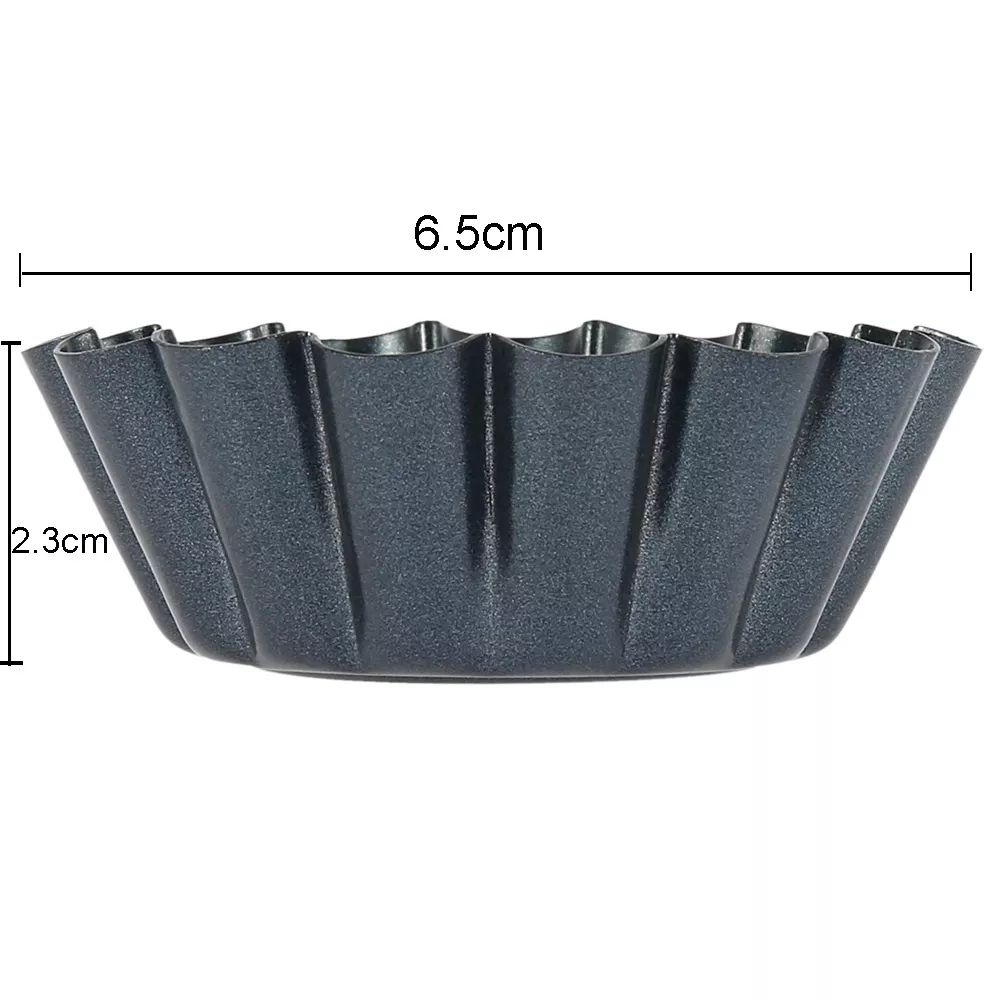 4PCS Mini Round Nonstick Tart  - Muffin Tin Nonstick 评论和价格