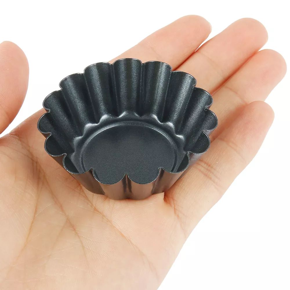 4PCS Mini Round Nonstick Tart  - Muffin Tin Nonstick 评论和价格