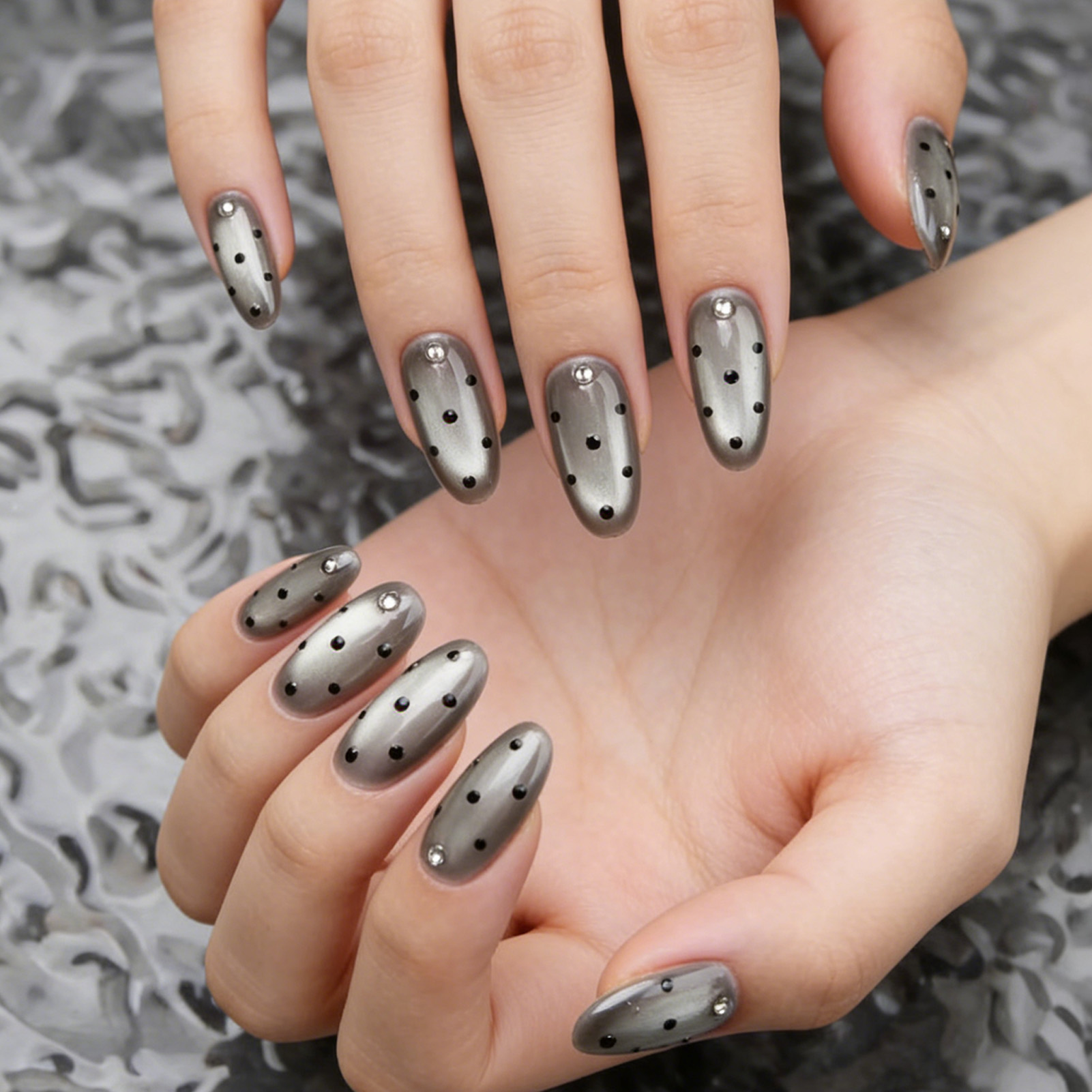 10pcs Handmade Press On Nails  - Decorating Tip Set 评论和价格