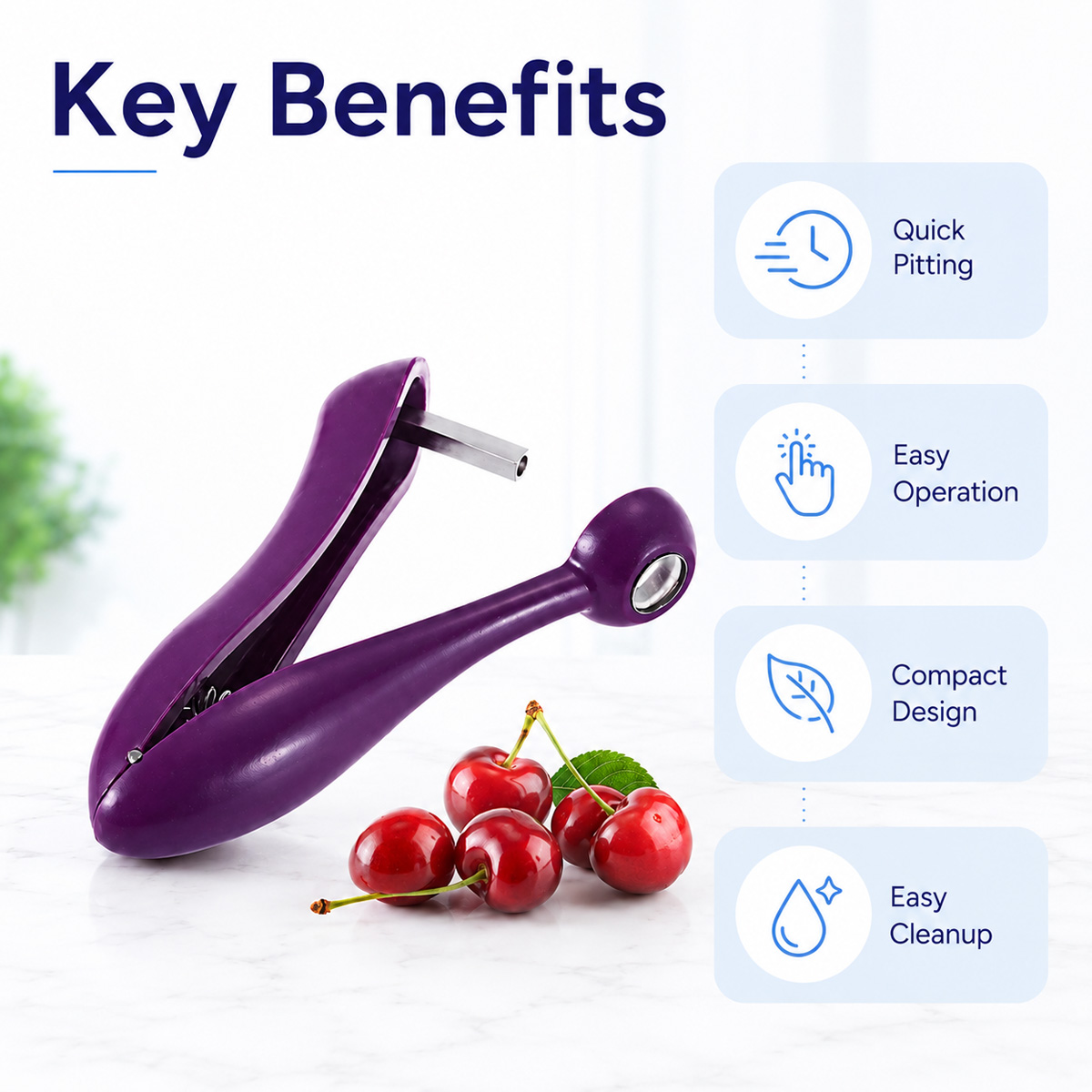 Cherry Kernel Remover Handheld - Kitchen And Baking Tools 评论和价格