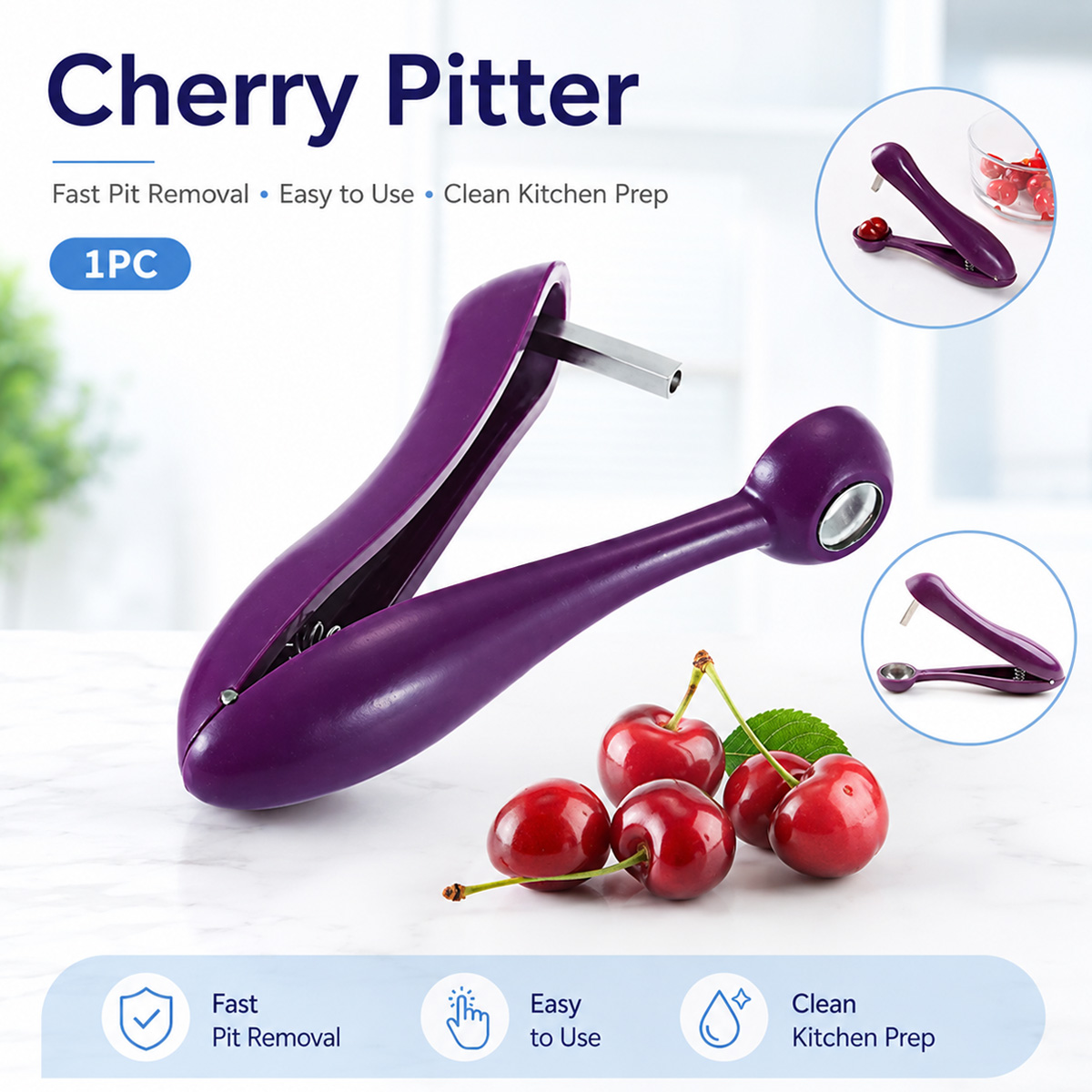 Cherry Kernel Remover Handheld - Kitchen And Baking Tools 评论和价格