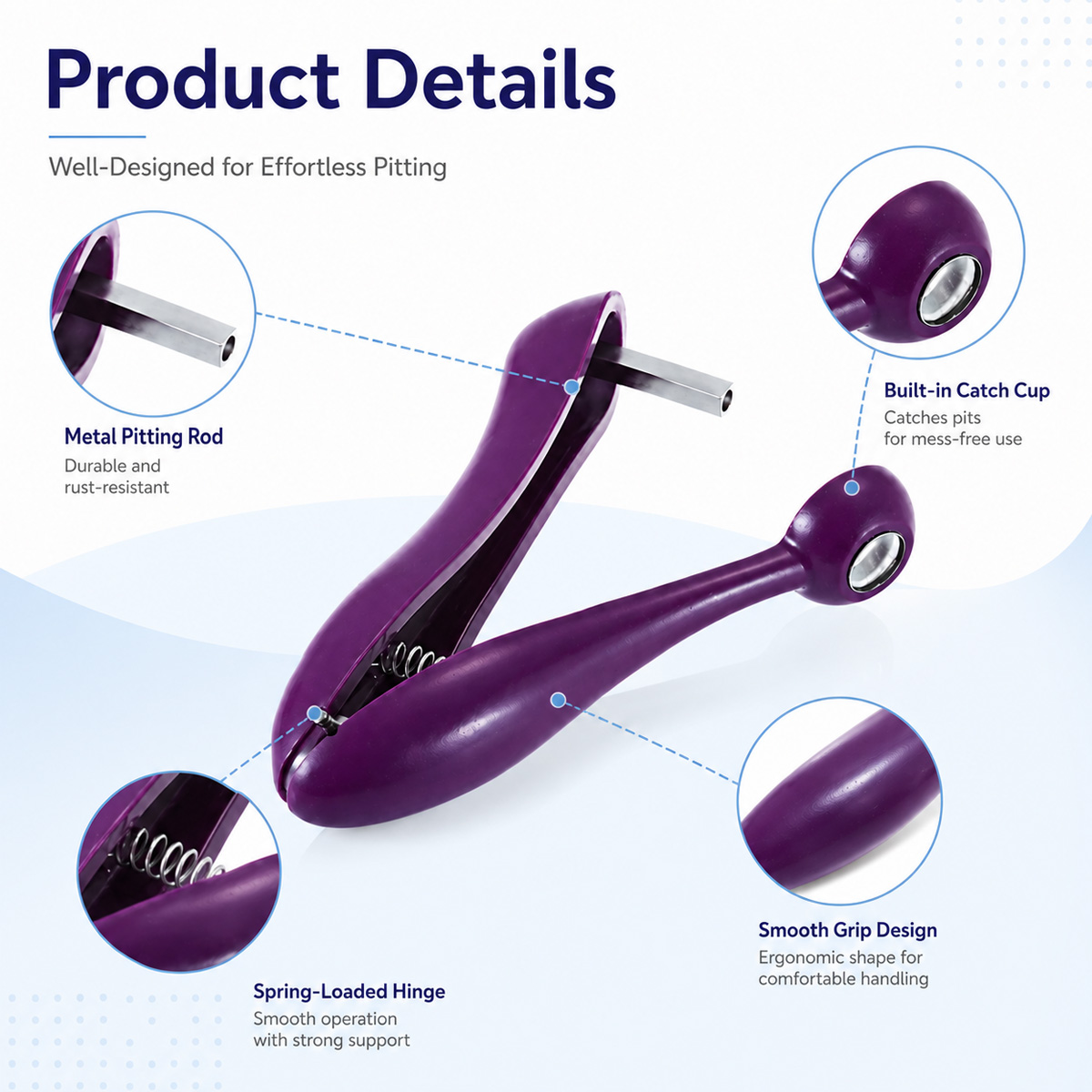 Cherry Kernel Remover Handheld - Kitchen And Baking Tools 评论和价格