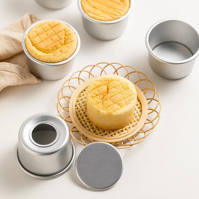 5PCS Mini Cake Mold Removable  - Muffin Tin Nonstick 评论和价格