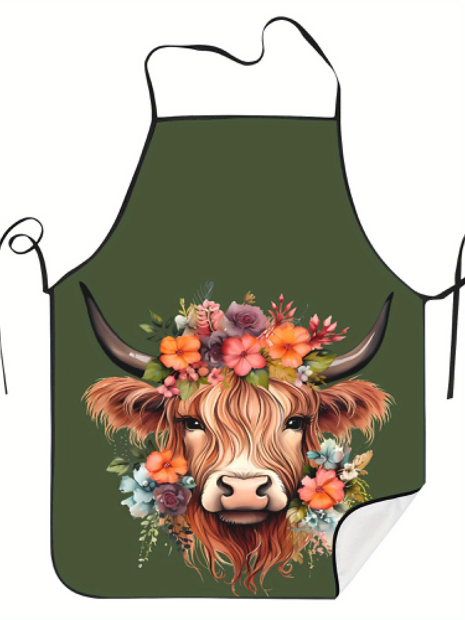 1 Piece of Fun Highland Cow Fl - Baking Kitchen Design Ideas 评论和价格