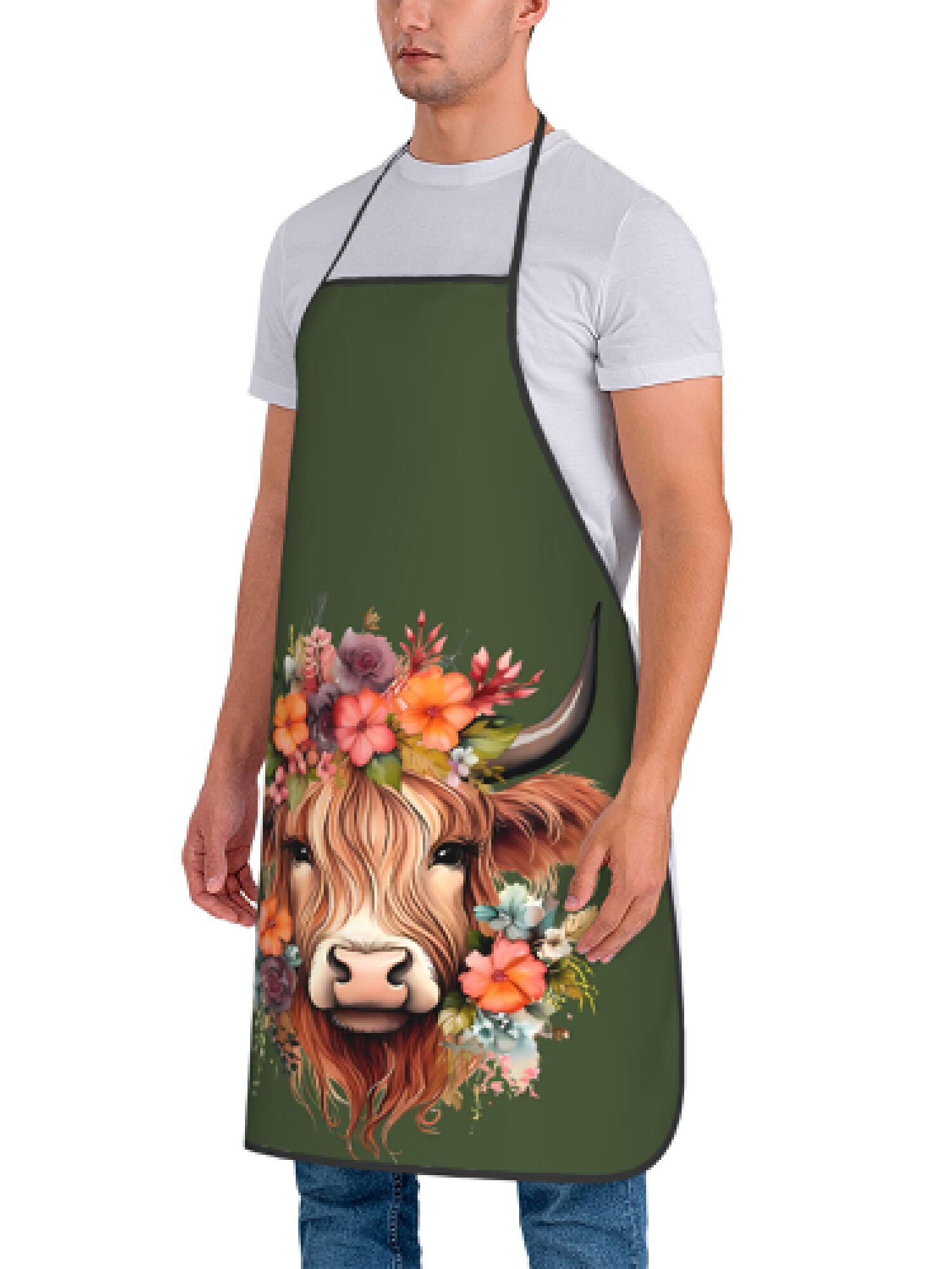 1 Piece of Fun Highland Cow Fl - Baking Kitchen Design Ideas 评论和价格