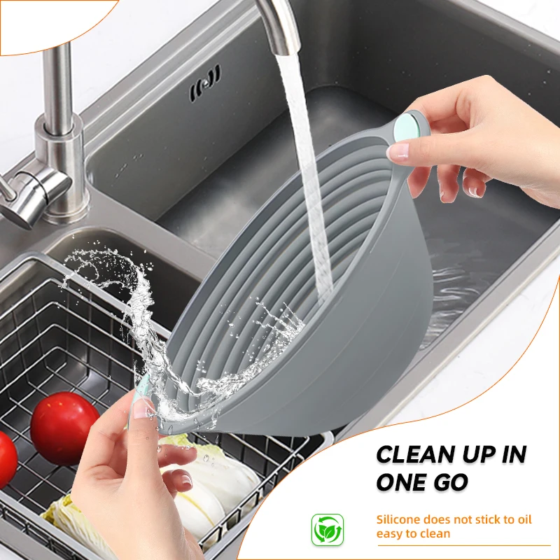 1PC Silicone Foldable Banneton - Kitchen And Baking Tools 评论和价格