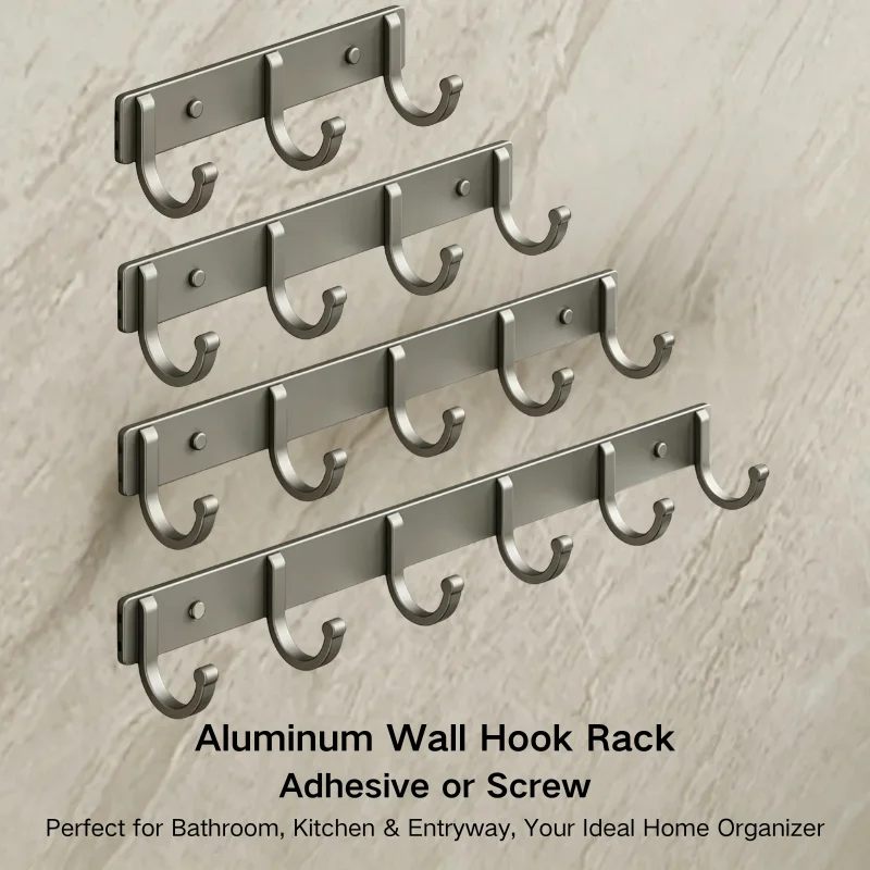 Aluminum Wall Hook Rack – No-D - Kitchen Baking Storage 评论和价格