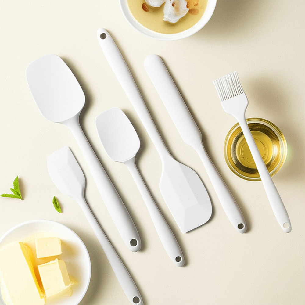 6pc Silicone Spatula Set Bakin - Kitchen And Baking Tools 评论和价格
