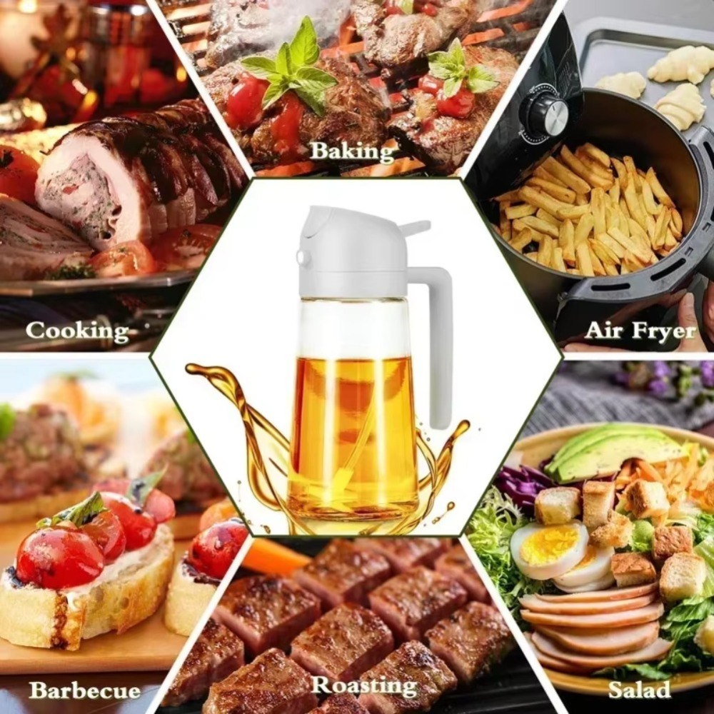2in1 470ml Plastic Spray Oil S - Kitchen And Baking Tools 评论和价格