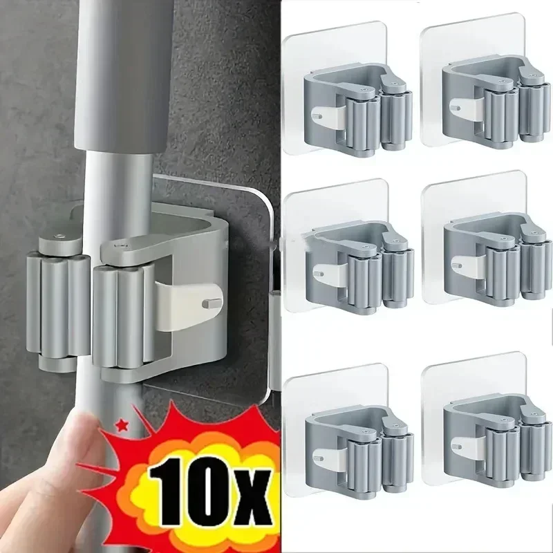 2/20PC Mop Holder Self-adhesiv - Kitchen Zo 评论和价格