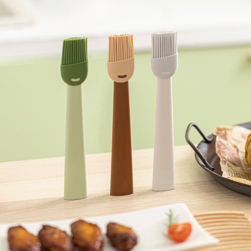 3Pcs High-Durability Silicone  - Pastry Brush Silicone 评论和价格