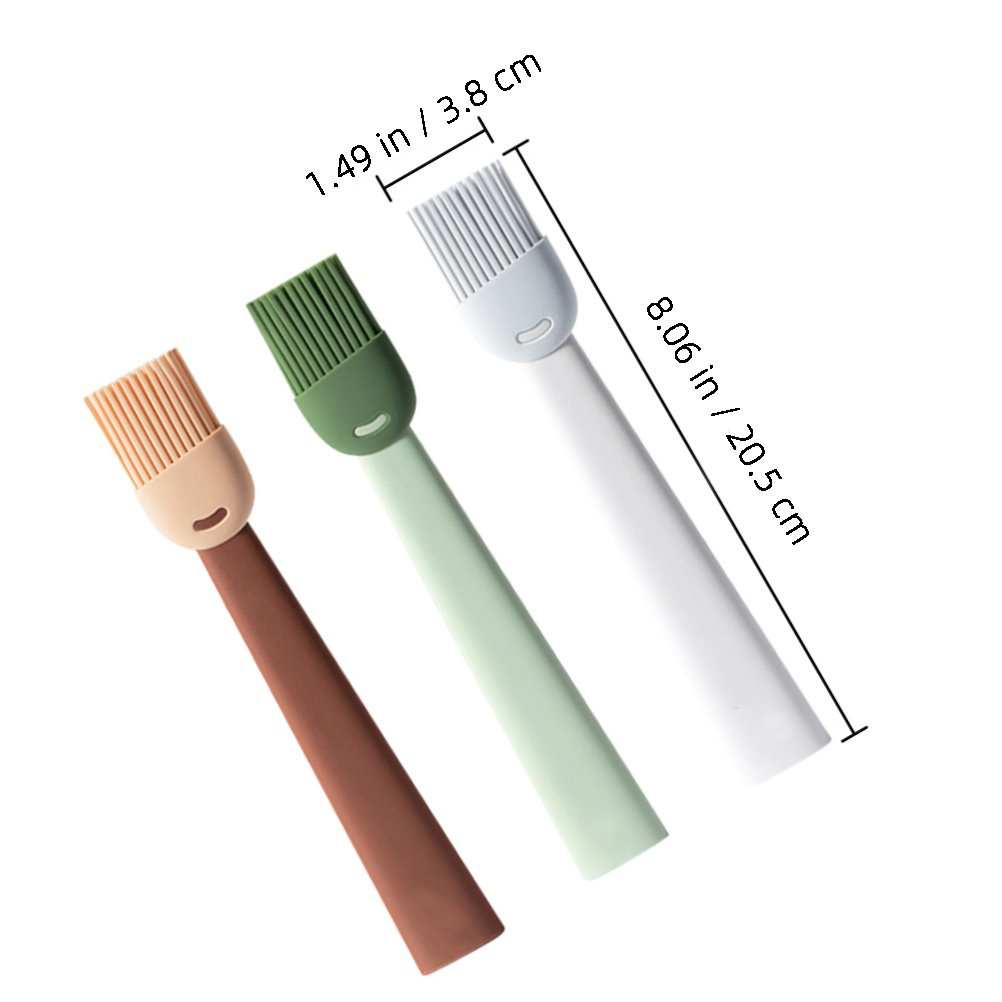 3Pcs High-Durability Silicone  - Pastry Brush Silicone 评论和价格