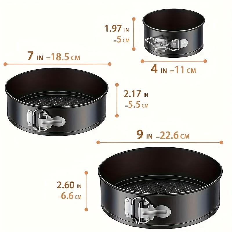 Springform Pan, Nonstick Leakp - Springform Pan Set 评论和价格