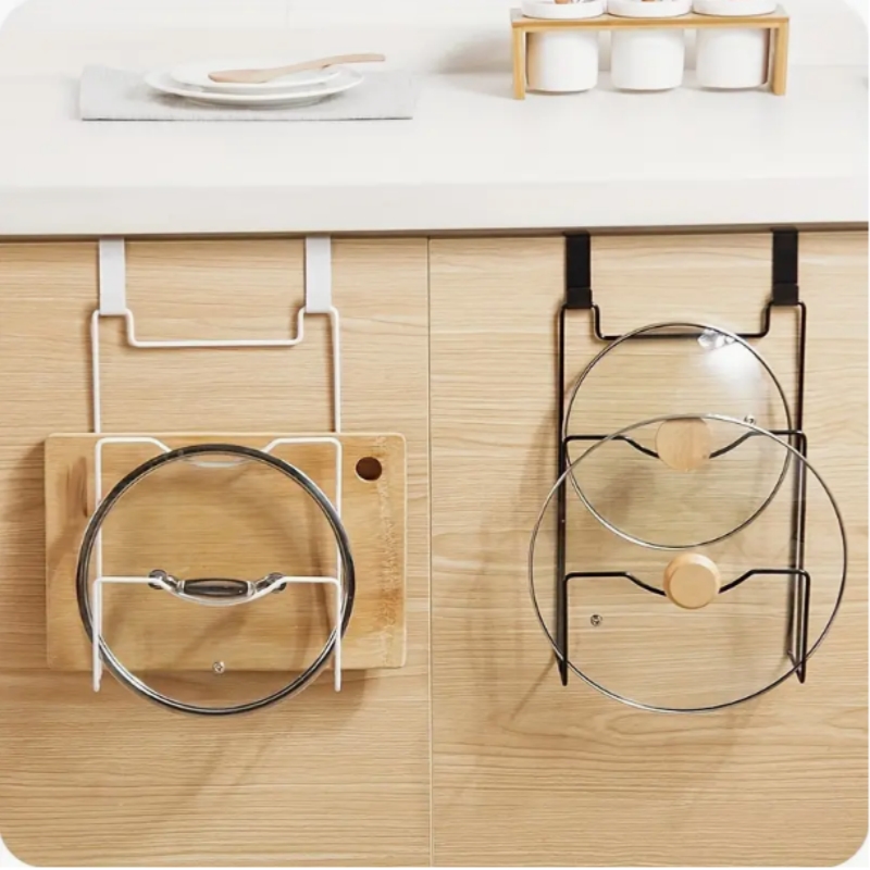 Hanging Pot Lid Rack for Cupbo - Kitchen Zo 评论和价格