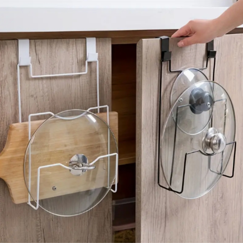 Hanging Pot Lid Rack for Cupbo - Kitchen Zo 评论和价格