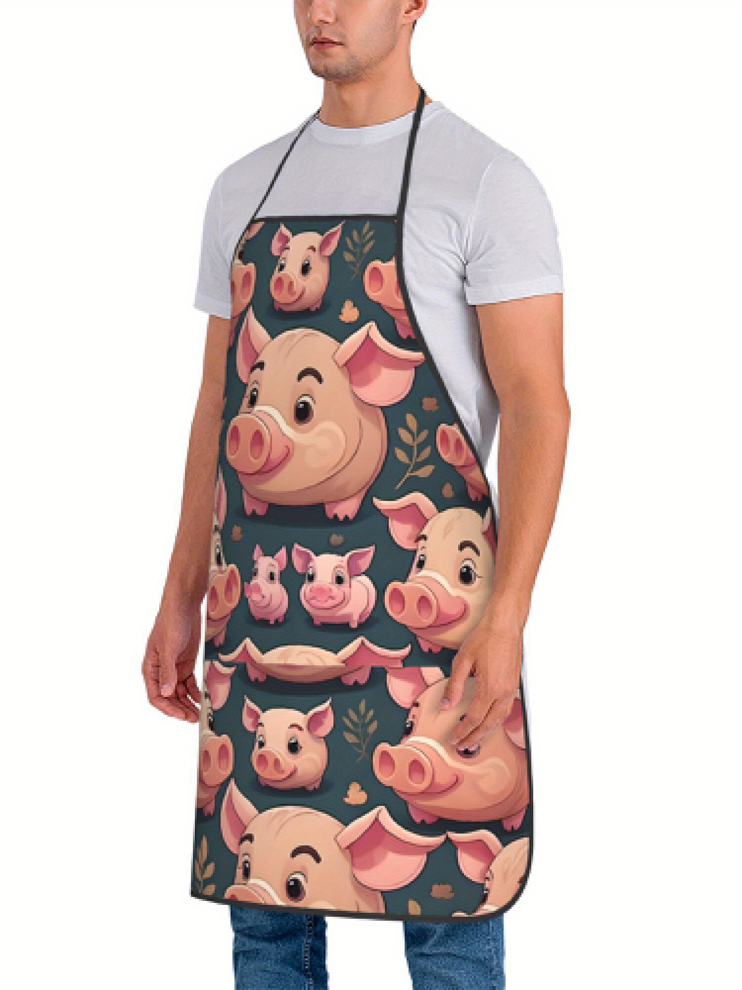 1 Piece Retro Pink Pig Design  - Baking Kitchen Design Ideas 评论和价格